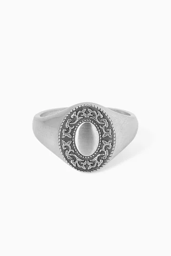 خاتم سالون فضة إسترلينية