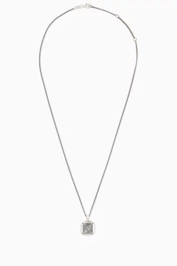 قلادة روديو فضة إسترلينية