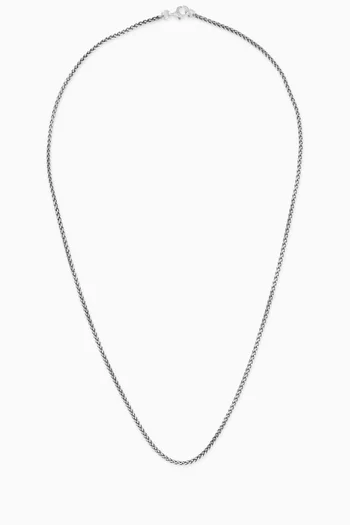 سلسلة بحلقات متصلة فضة إسترلينية