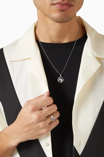 Stallion Chain Necklace in Sterling Silver