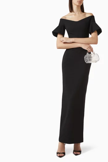 Cielo Off-shoulder Maxi Dress