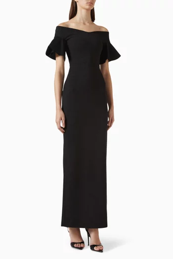 Cielo Off-shoulder Maxi Dress