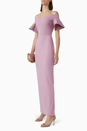 Cielo Off-shoulder Maxi Dress