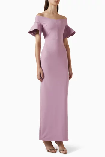 Cielo Off-shoulder Maxi Dress