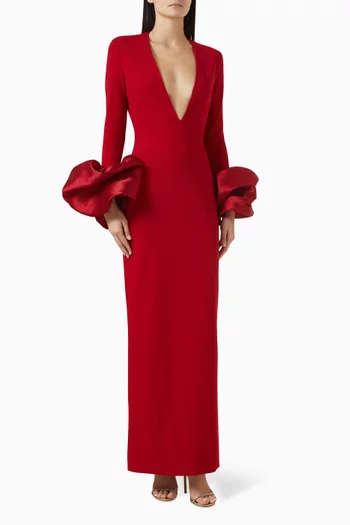 فستان فاليري طويل