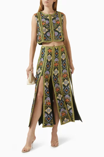 Oasira Embellished Skirt