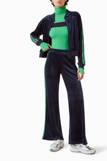 Lennon Rib Turtleneck in Jersey