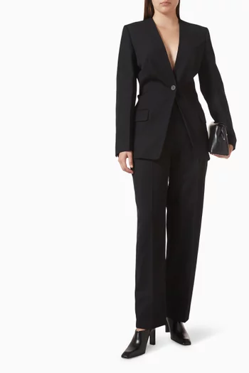 Slouch Blazer in Wool Blend