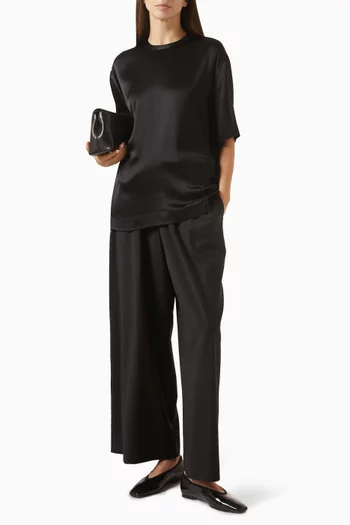 Drawstring Dinner Pants in Wool