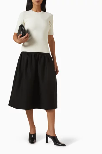 Twinflower T-shirt Dress in Viscose Blend