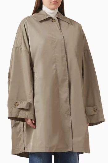 معطف كار بتصميم فضفاض