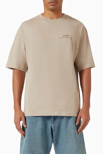 Anrokholm Logo T-shirt in Organic Cotton