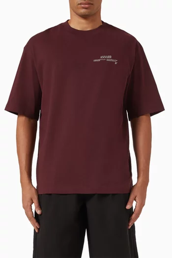 Anrokholm Logo T-shirt in Organic Cotton