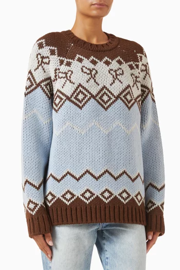 Celeste Knit Sweater in Wool Blend