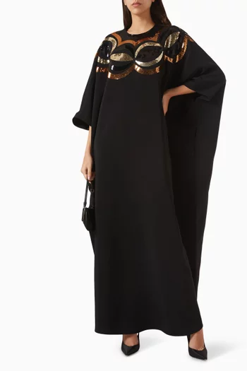 قفطان مطرز بترتر كادي