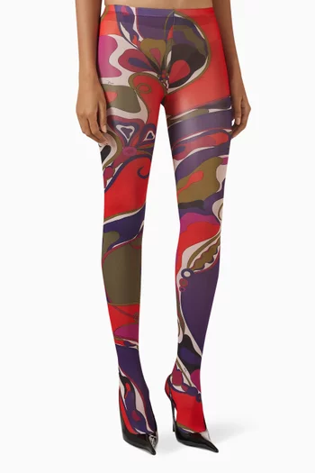Printed Leggings in Jersey