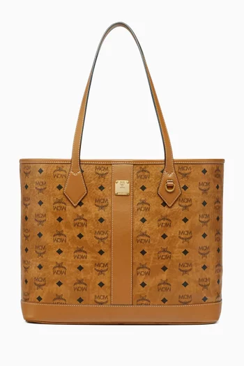 Medium Liz Shopper Bag in Visetos Canvas