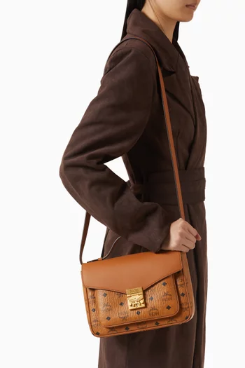 Small Tracy Crossbody Bag in Visetos Canvas