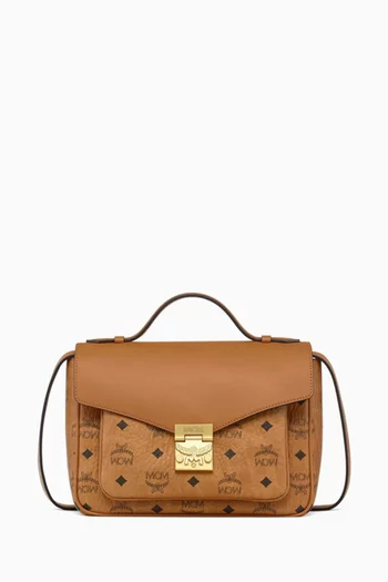 Small Tracy Crossbody Bag in Visetos Canvas