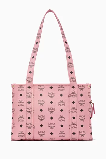 Small Aren School Tote Bag in Visetos Canvas