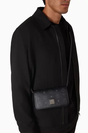 Small Aren Phone Lanyard in Viseto Monogram Canvas