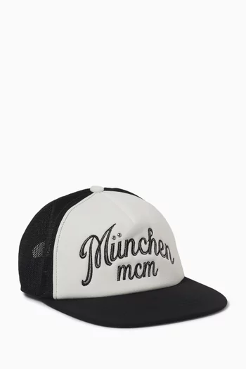 Logo Trucker Cap Cotton & Mesh