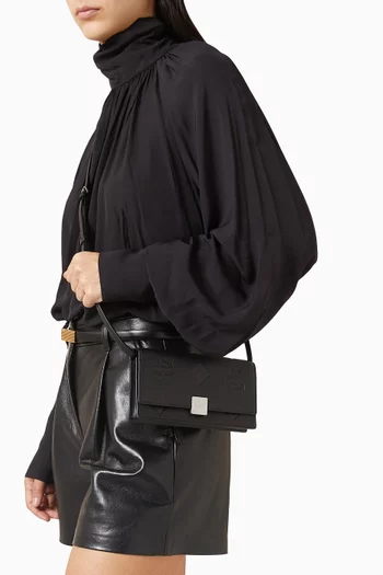 Aren Chain Wallet in Maxi Visetos Leather