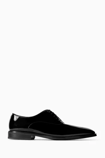 Derrek Oxford Shoes in Faux Leather