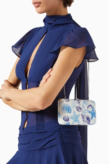 Seascape Chain Clutch