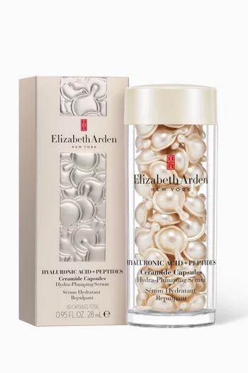 Hyaluronic Acid + Peptides Ceramide Capsules Hydra-Plumping Serum, 60-Piece
