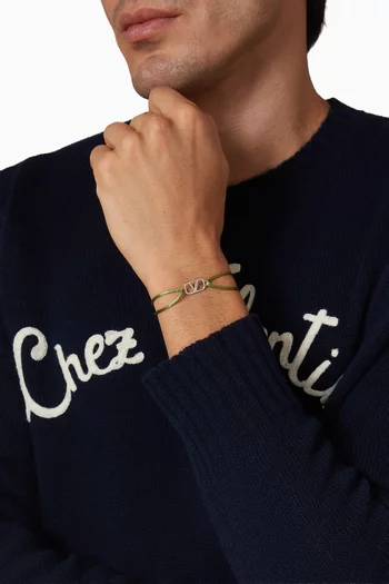 VLOGO Signature Bracelet in Cotton