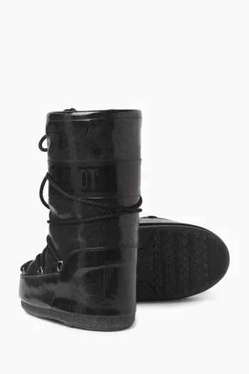 Icon Glitter High Boots