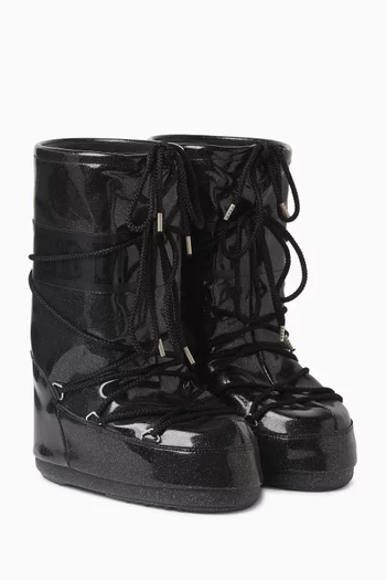 Icon Glitter High Boots
