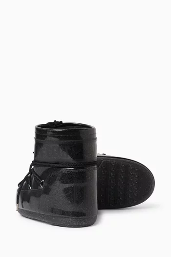 Icon Glitter Boots in Nylon