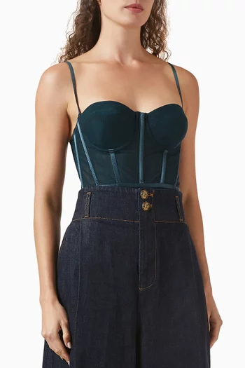 Rebellion Corset Bodysuit