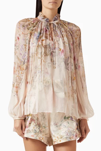 Rebellion Billow Blouse in Viscose