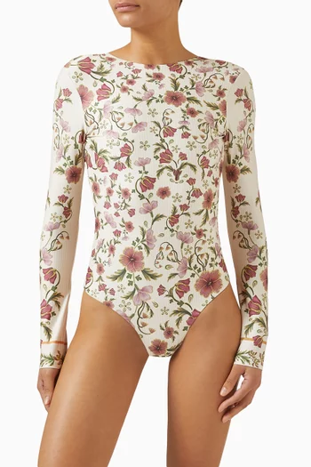 Clara Open-back One-piece Swimsuit