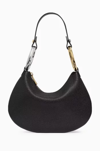 The Bangle Bag in Pebbled Leather