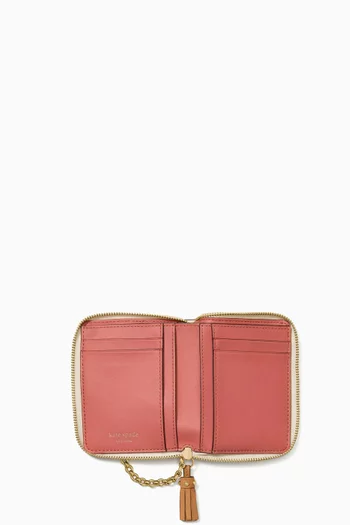 Saddle Up Compact Wallet in Leather