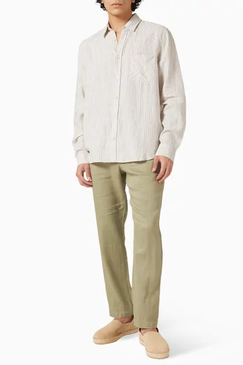 Oscar Pants in Cotton & Linen