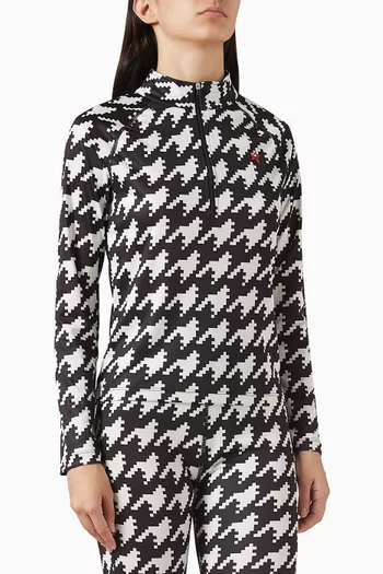 Quarter-zip Base Layer Top