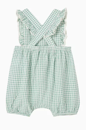 رومبر فريدا بنقشة غينغهام قطن عضوي