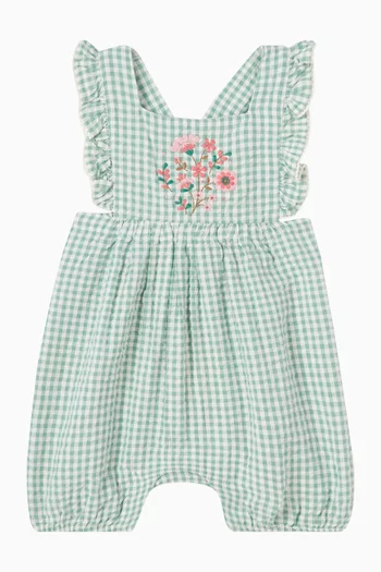 رومبر فريدا بنقشة غينغهام قطن عضوي