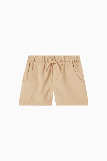 شورت مزيج كتان عضوي