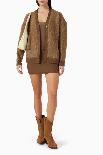 تنورة هيز قصيرة نسيج