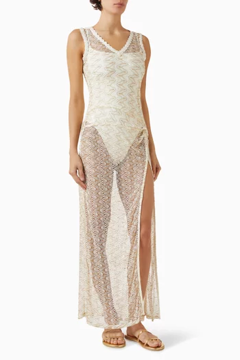 فستان جون للارتداء فوق ملابس السباحة