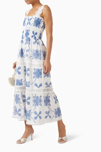 فستان كوكو مطرز