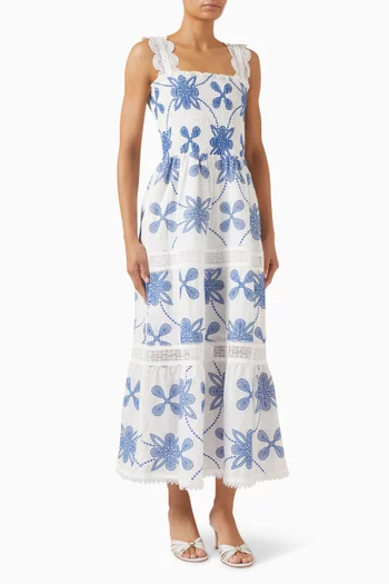 فستان كوكو مطرز