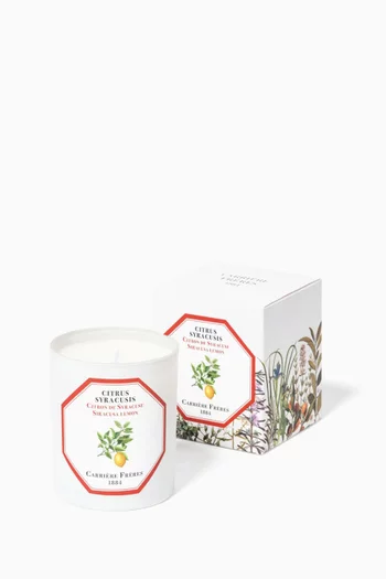 Citrus Syracusis Scented Candle, 185g