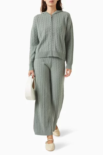 The Cable-knit Pants